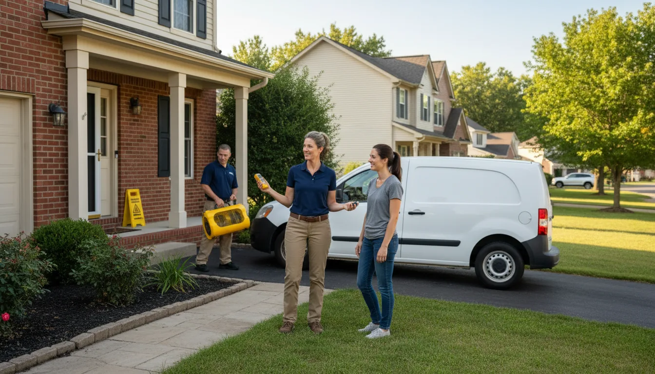 Water restoration image for Mildew Remediation in Buchtel, OH